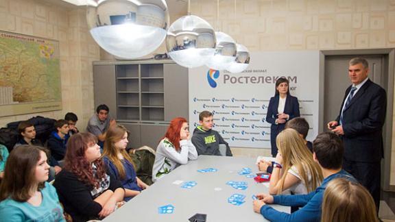 «Ростелеком» в Ставрополе провел экскурсию для студентов по объектам связи