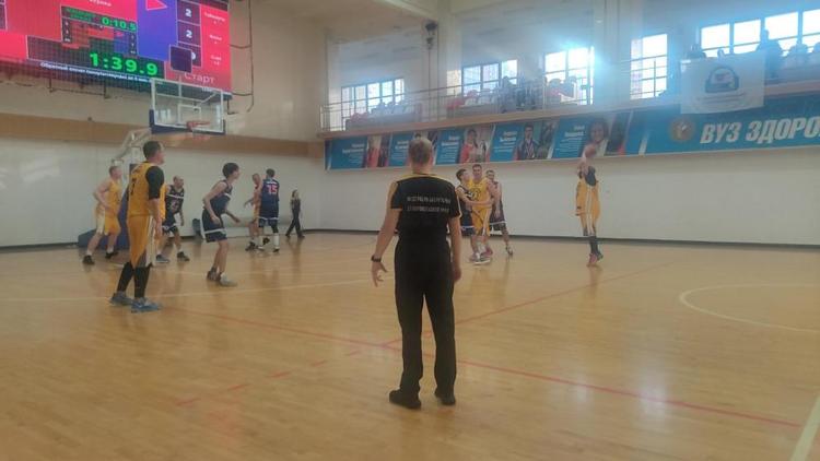 В ставропольском дивизионе прошли матчи четвертого тура баскетбольного чемпионата края