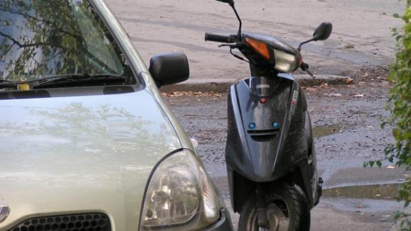 Житель Невинномысска разбил и разобрал на запчасти украденный скутер