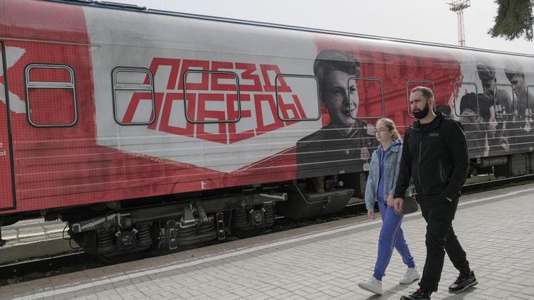 Третий год подряд Ставрополье встречает уникальный «Поезд Победы»