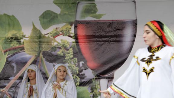 Праздник молодого вина отмечают в Левокумском районе Ставрополья