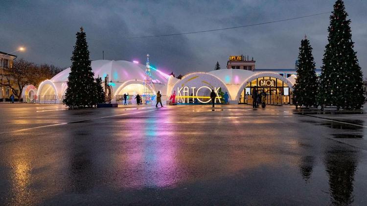 Новогодние ёлки в центре Ставрополя уберут после 1 февраля