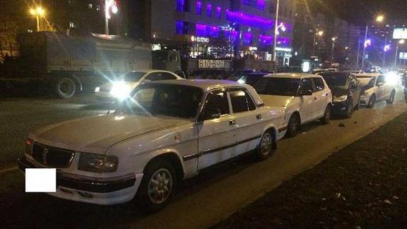 Массовое столкновение автомобилей произошло в Ставрополе