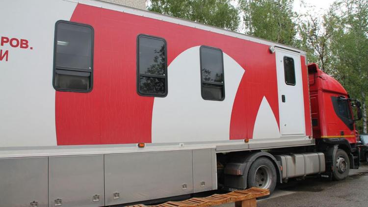 200 выездов в год совершает мобильный комплекс переливания крови на Ставрополье