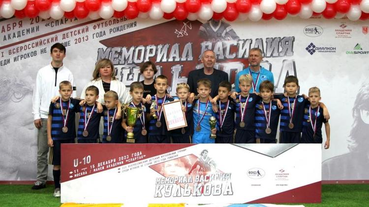 Ставропольские футболисты стали обладателеми кубка на турнире в Москве