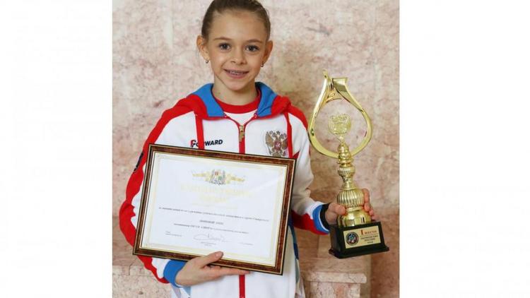 Юная гимнастка Анна Попова прославила Ставрополь на первенстве России