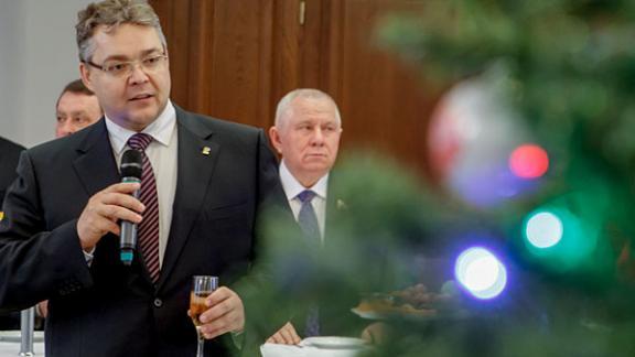 Новогодний приём провел губернатор Владимиров в правительстве Ставропольского края