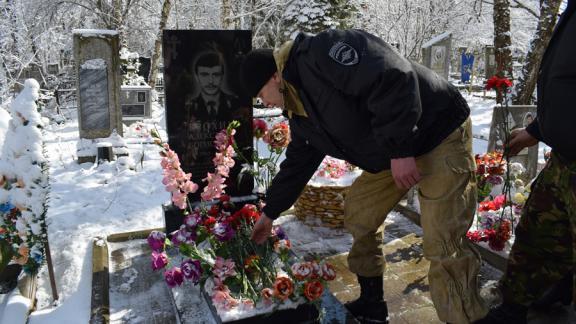 Память бойца ОМОНа Александра Ерохина почтили в Ставрополе