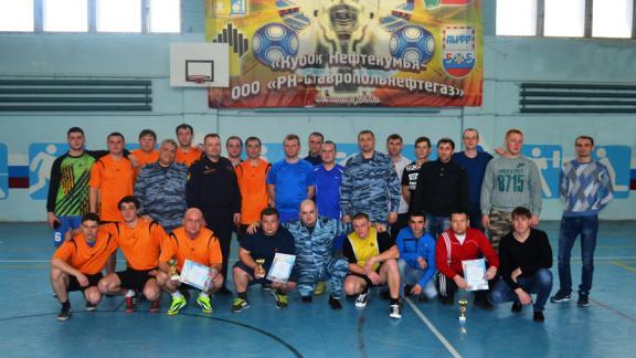 Турнир по мини-футболу среди учреждений УИС края прошел в Нефтекумске
