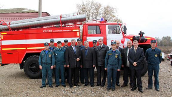 Новоромановская пожарная часть из Арзгирского района признана лучшей в крае