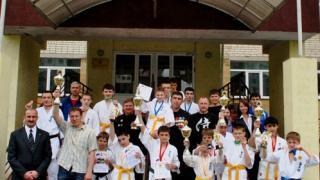 Соревнования по карате для некурящих прошли в ставропольской кадетской школе