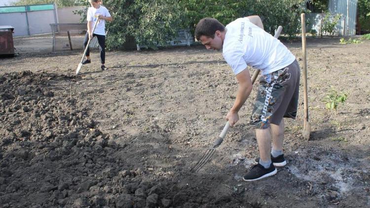 В Андроповском районе молодые волонтёры оказывают помощь пожилым людям