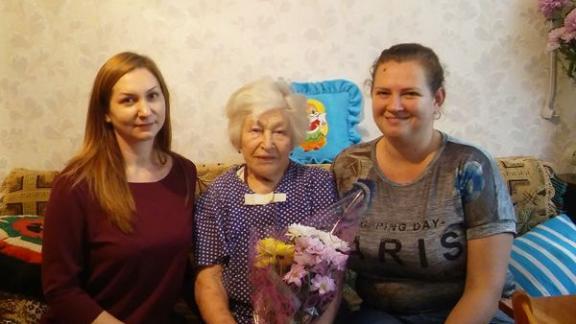 Жительница Нефтекумска Нина Рябинкина отметила 90-ый день рождения