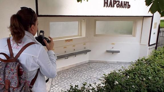 Внешний бювет Нарзанной галереи в Кисловодске восстановили после нескольких десятилетий простоя