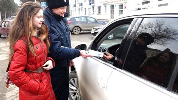 Агитационные акции по дорожной безопасности провели на Ставрополье