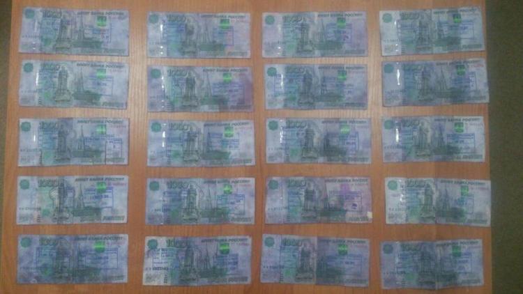 Подозреваемые в сбыте фальшивых денег задержаны на Ставрополье