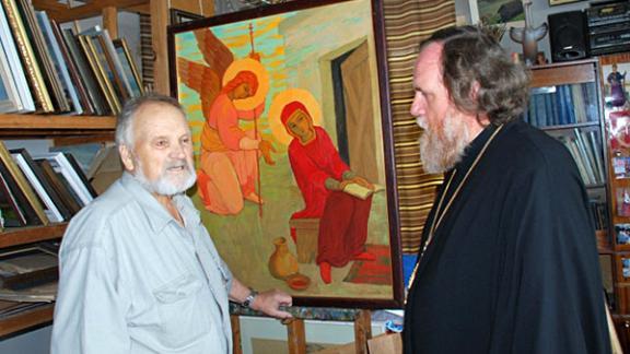 Художник Алексей Соколенко подарил Ставропольской епархии картины на библейские сюжеты