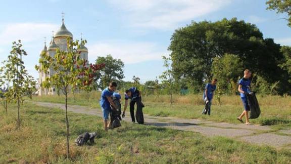 Акция «Прекрасному селу – чистый парк» прошла в селе Александровском