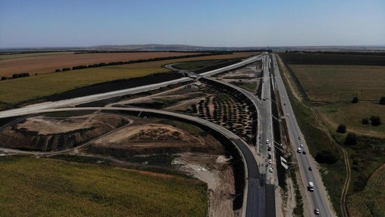 Дорожную развязку ремонтируют на границе Ставрополья и КБР