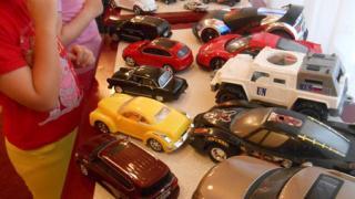 Выставка игрушечных автомобилей открылась в детском саду № 46 Ставрополя