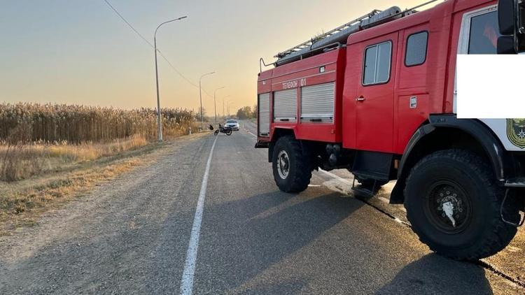 Автомобиль спешивших на вызов спасателей попал в ДТП на Ставрополье