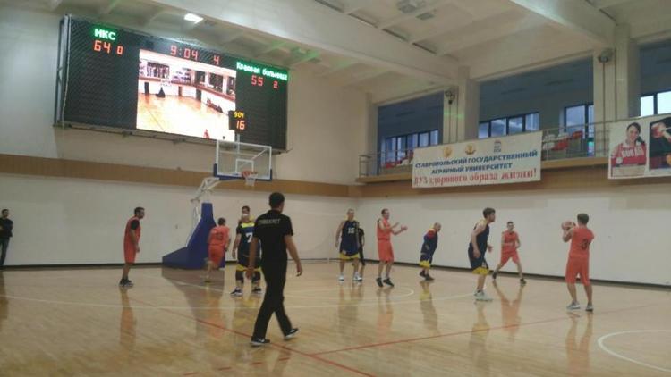 «Молочники» показали лучшую игру в 4-м туре VI-го Чемпионата по баскетболу на кубок губернатора Ставрополья