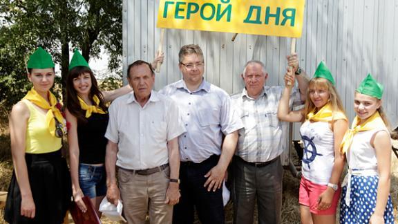 Губернатор Владимиров ознакомился с ходом уборочных работ, облетев поля Ставрополья