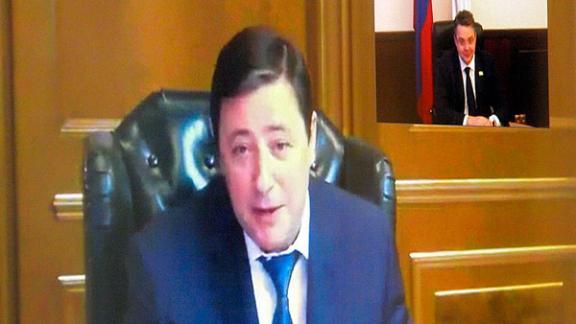 Александр Хлопонин провел прием граждан в режиме видеоконференцсвязи