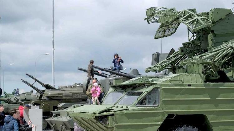 В парке военной техники «Патриот» продемонстрируют мощь российского вооружения