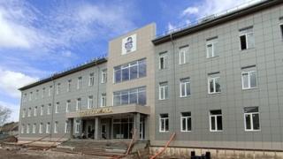 Строительство поликлиники в Курском округе Ставрополья выполнено на 85 процентов