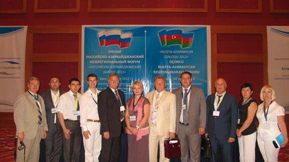 Сотрудничество Ставропольского края и Азербайджана будет расширено