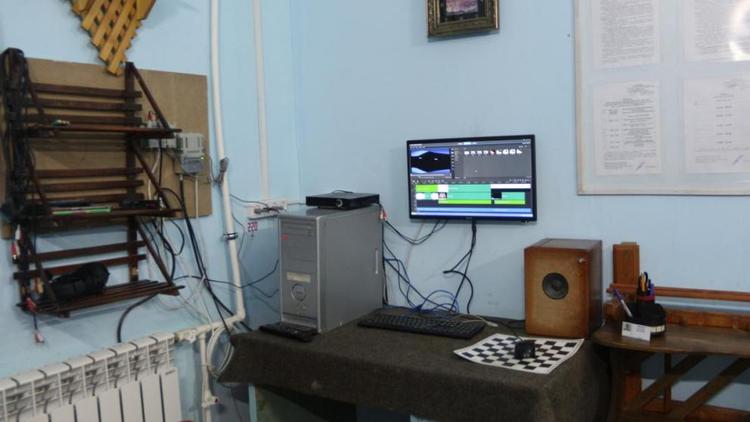 В ставропольской колонии работает студия кабельного телевидения
