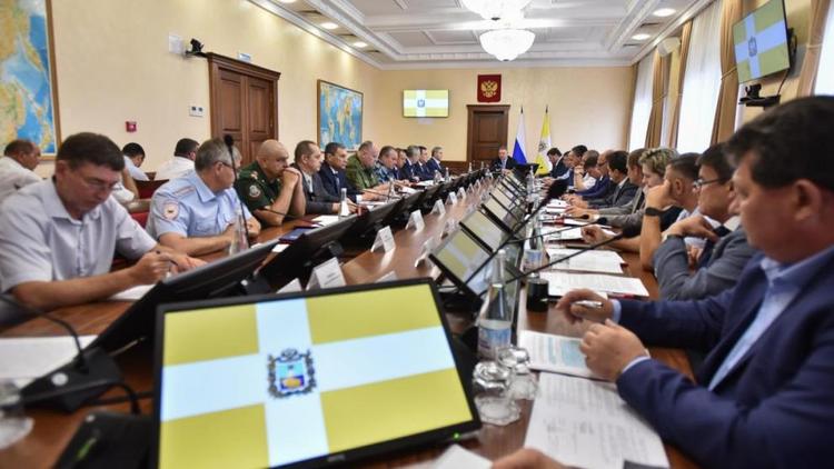 Обеспечение безопасности в день знаний обсудили на заседании АТК Ставрополья