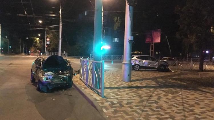 В Ставрополе пьяный водитель спровоцировал автоаварию