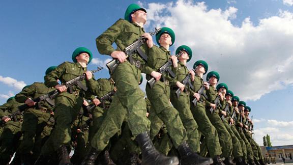 Военный парад в Ставрополе