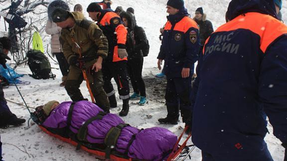 Выручать пострадавших туристов на горе Бештау пришлось спасателям во время учений
