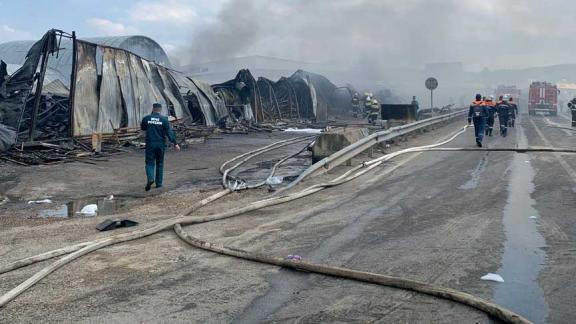 Вблизи Пятигорска после пожара открыта трасса «Кавказ»