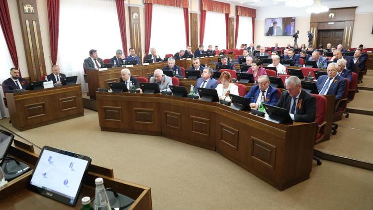 Какие законопроекты поддержали депутаты Думы Ставрополья