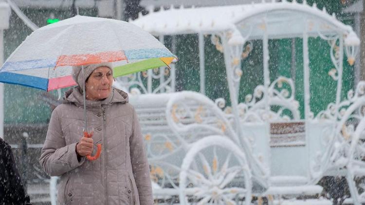 Ставропольский Гидрометцентр: после снегопадов придут 12-градусные морозы