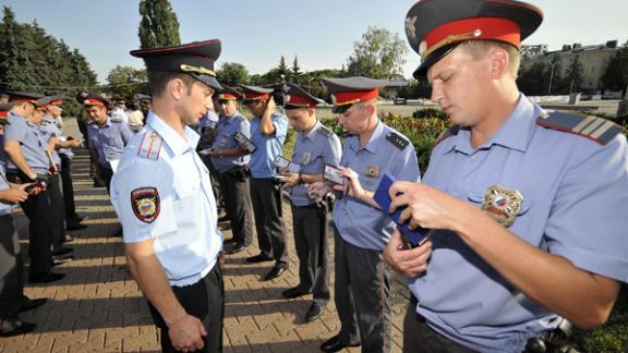 Казаки заступили на службу по охране правопорядка в Ставрополе