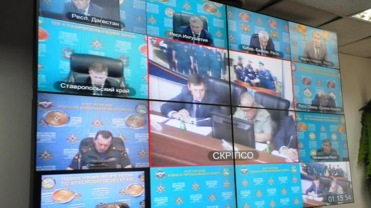 Заседание комиссии по предупреждению ЧС прошло на Ставрополье