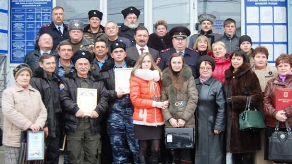 В Невинномысске подвели итоги совместной работы полиции и дружин города