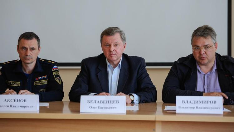 Полпред президента в СКФО Олег Белавенцев: ситуация непростая, но управляемая
