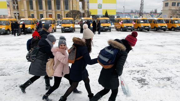 Еще 40 автобусов получили ставропольские школы
