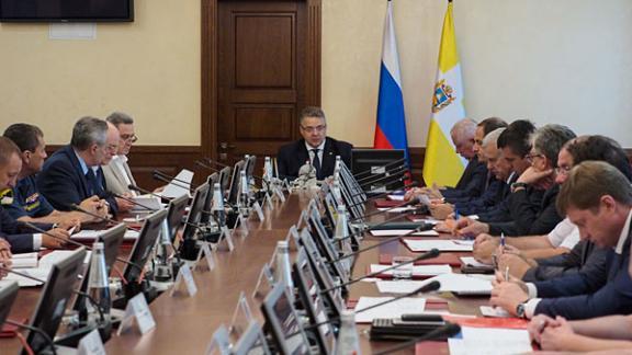 Заседание краевой антитеррористической комиссии провел губернатор Ставрополья