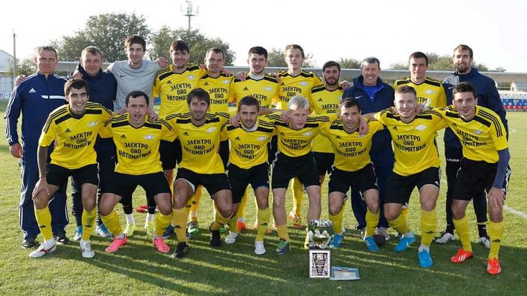 Флагман краевого футбола «Электроавтоматика» в 7-й раз выиграл Кубок «Ставрополки»