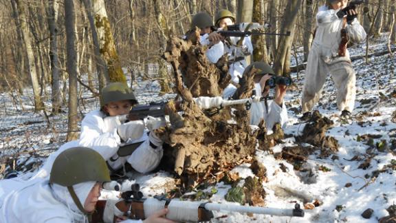 Ставропольские кадеты сдали зачет по дисциплине «юный пластун»