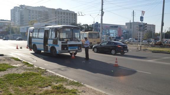 В Ставрополе водитель автобуса наехал на пешехода-женщину