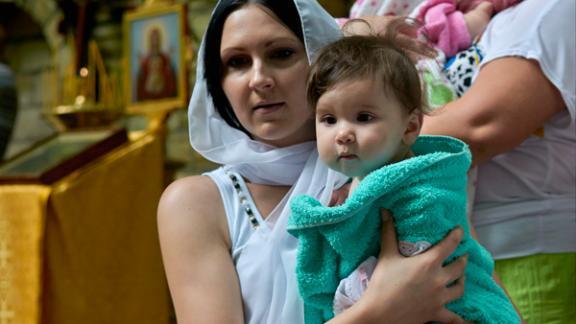 В день празднования 1025-летия Крещения Руси в Ставрополе прошло традиционное массовое крещение