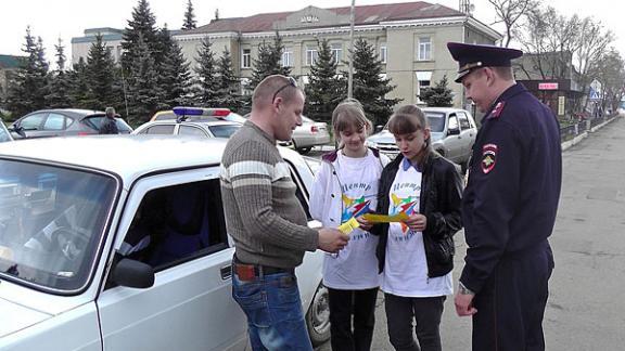 Акцию «Пешеход на переход!» провели в селе Курсавка